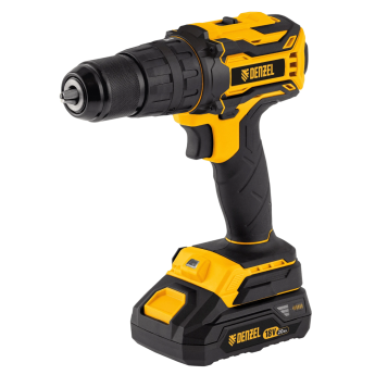 Дрель-шуруповерт аккумуляторная ударная бесщеточная DENZEL CIDB-18-02