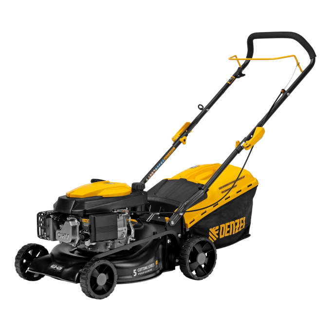 Газонокосилка бензиновая DENZEL GLD-420, 146 см3, ширина 42 см, 40 л 10263620