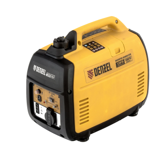 Генератор инверторный DENZEL GT-1200iS, 1,2 кВт, 230 В, бак 2,4 л, закрытый корпус, ручной старт