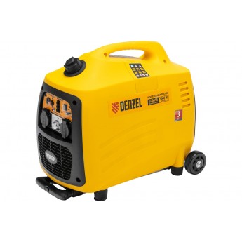 Генератор инверторный DENZEL GT-3200iSE, 3,2 кВт, 230 В, бак 6 л, закрытый корпус, электростартер