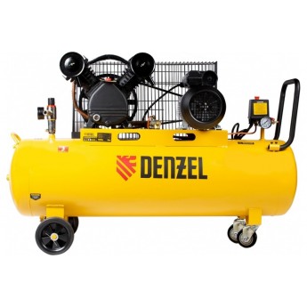 Компрессор воздушный DENZEL BCV2300/100 ременной привод 2,3 кВт 100 литров 440 л/мин