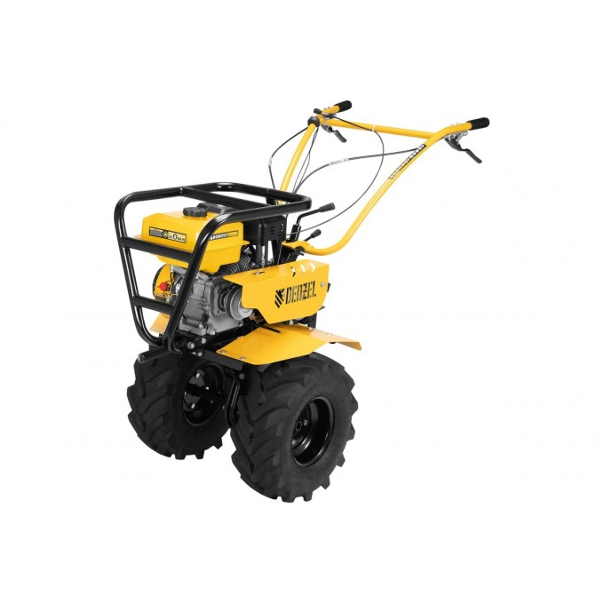 Мотоблок DENZEL DPT-670S-PRO, 7 л.с., ременное сцепление, фрез 3х4, ШОМ, передачи 6В/2Н 10747521