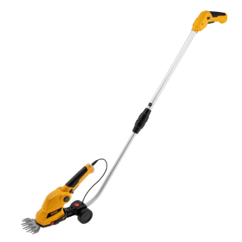 Ножницы-кусторез DENZEL G801E с телескопической штангой, с аккумулятором 7.2В Li-Ion 1.5 Ач