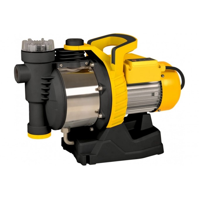 Садовый поверхностный насос DENZEL GP1100SS, 1100 Вт, 4000 л/ч, подъем 45 м, пластик 10535428